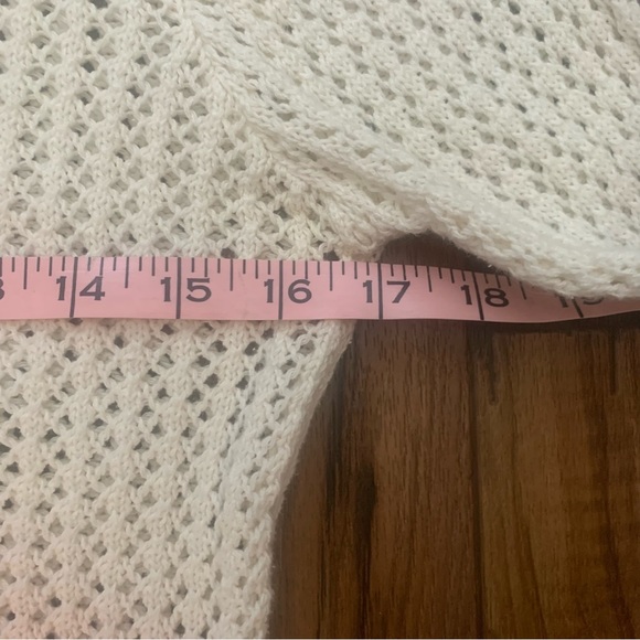 Anthropologie Wearing your heart on your Sleeve Dip Dye Ombré knit sweater - Picture 7 of 11